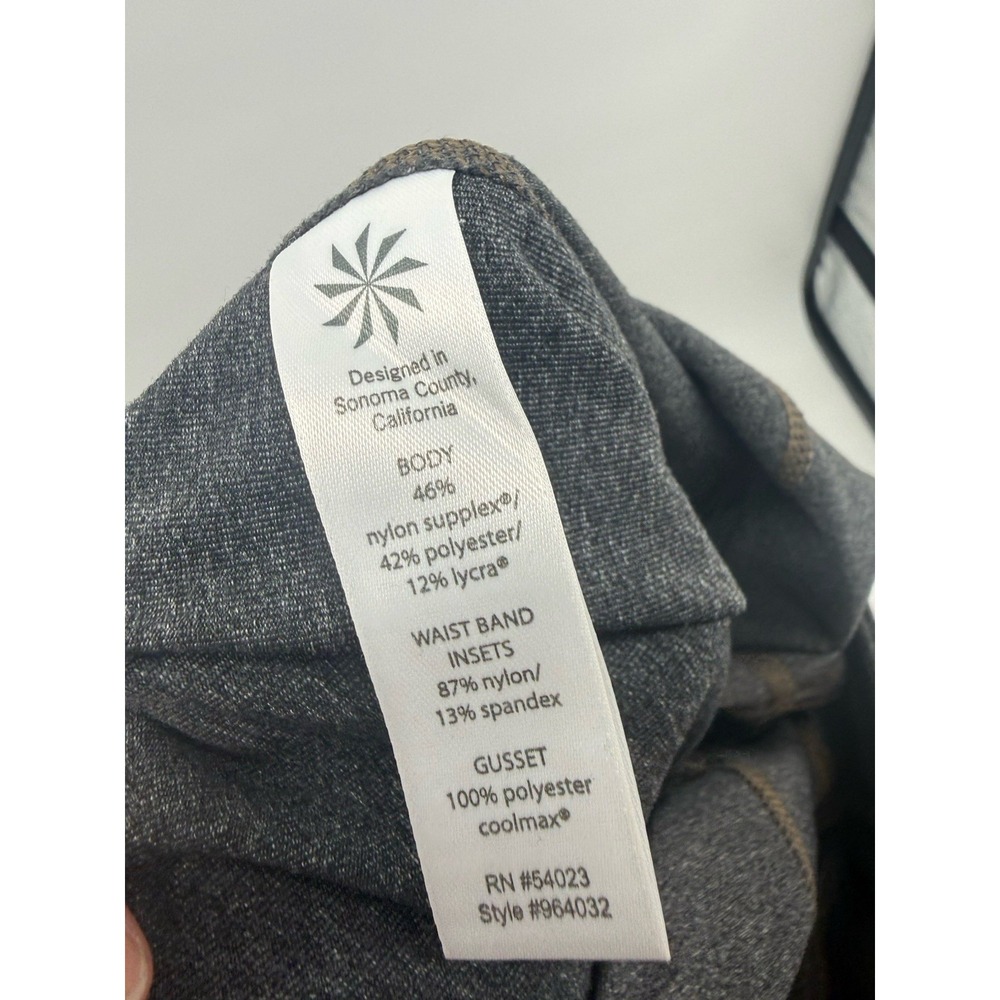 Athleta Kick Booty Crop Capri Leggings Women's Small Heather Gray - Picture 7 of 11